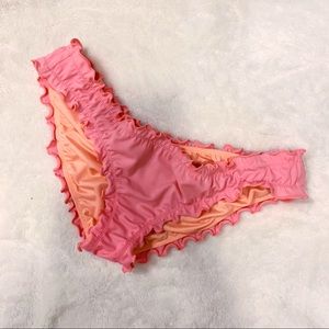 Victoria's Secret Capri Ruffle Cheeky Swim Bottom